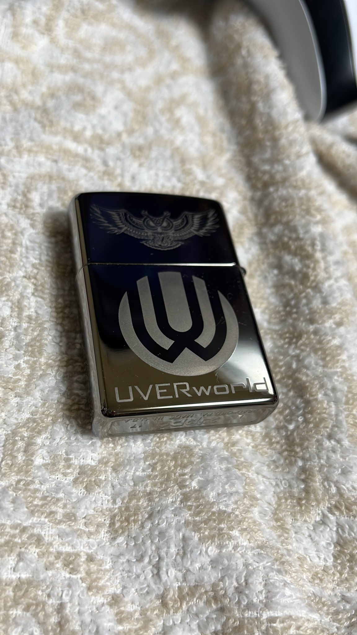 UVERworld 彰 ロゴ ZIPPO UVERworld 彰 ロゴ ZIPPO