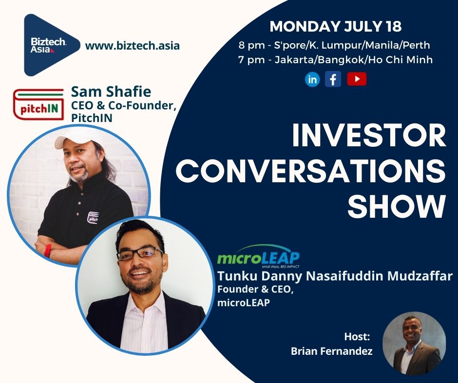 biztech_asia's tweet photo. Our conversation with Sam & Tunku Danny explores the potentials of #equitycrowdfunding & #p2pfinancing as alternatives to meet the needs of increasingly diverse & innovative businesses.
Tune in tonight to join the conversation: https://t.co/TJtiaWY1y3 https://t.co/LUcxxBC6Bc