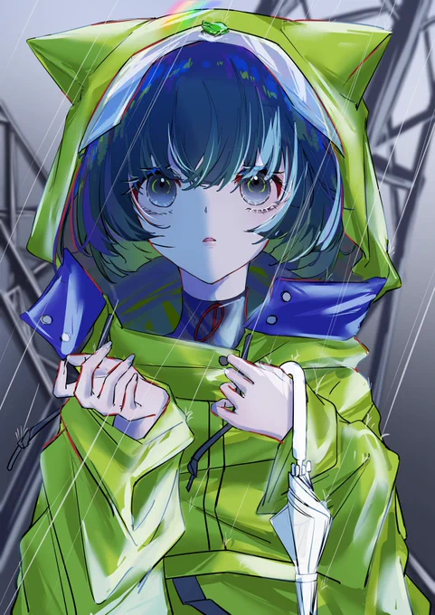 ろるあさんFA『縷ル白雨』より#渇#ろるあ_初個展 