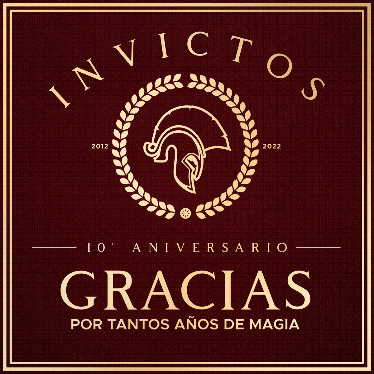 InvictosSomos's tweet photo. Hoy hace 10 años iniciamos el proyecto que cambió el rumbo de nuestras vidas. Hoy hace exactamente 10 años nació Invictos. Llevamos una década viviendo un sueño y eso no sería posible sin ustedes. Los queremos muchísimo. Gracias por tantos años de magia. GRACIAS TOTALES. https://t.co/Db1SVK9ssz
