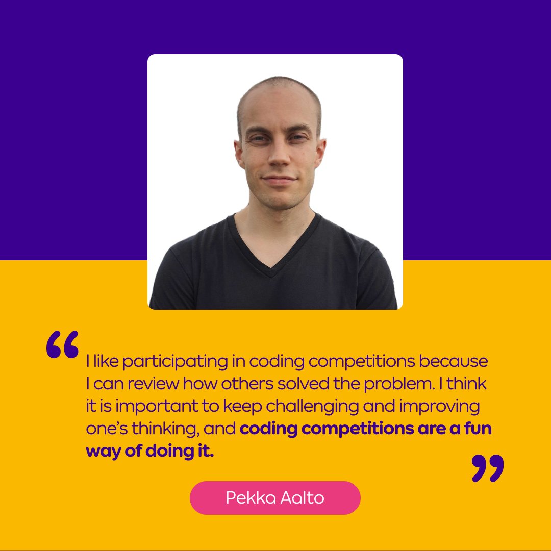 lifeatagoda's tweet photo. Ready to expand your career opportunity in tech? 🚀
We ran a poll on the top reasons coders join programming competitions. The top two results: "expanding career opportunity" and "a fun way to practice coding." 👉 https://t.co/o9pmApCK9Q
#codegoda #codegoda2022 #lifeatagoda https://t.co/u0VN2WVuDy