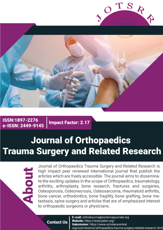 ortho_trauma1's tweet image. Doctors &amp;amp; scientists, if you have research you’d like to publish we would love to publish your body of work in the journal of orthopedic Trauma Surgery and Related Research. Send us your manuscript at orthotraumasurg@journalres.com for a review to be published.
#submissionOpen