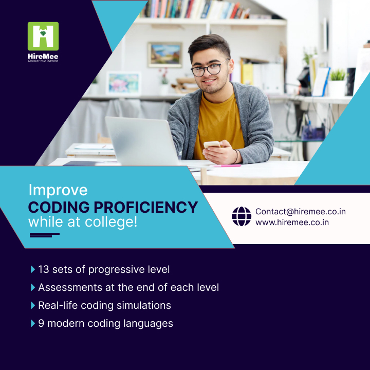 Hiremeeinc's tweet image. Round Zero helps the students to improve their #codingproficiency creating optimal situation for them to learn fast by practicing.
Visit: hiremee.co.in/round-zero
#students #onlineexaminations #institutions #skills #coding #codinglanguages #codingassessments #programming #college
