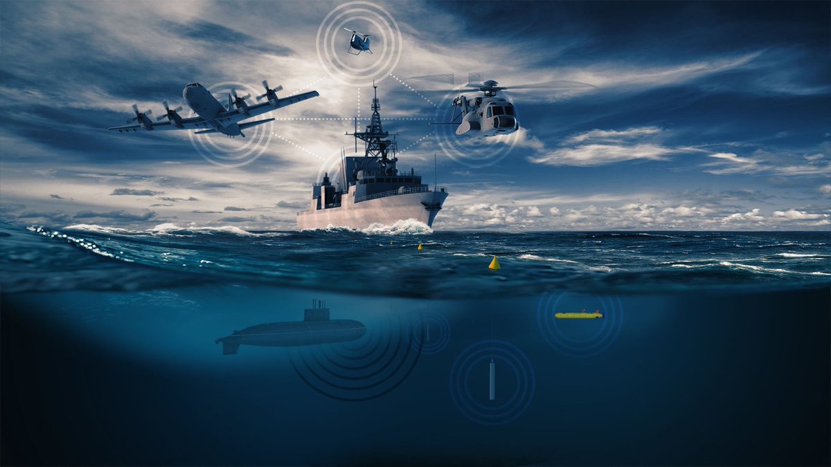 gduknews's tweet photo. Our integrated underwater sensor suite incorporates towed array + hull-mounted sonars, sonobuoys, & dedicated intercept sensors that support wide range of missions in the most challenging waters in the 🌍 Visit us @FIAFarnborough Stand3545 https://t.co/WJKXSbaBLa #GDatFarnborough https://t.co/GJj7px6vkn