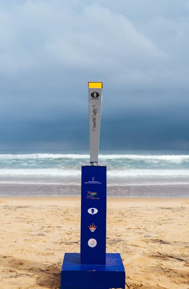 MYBharat_Odisha's tweet photo. It is truly said- "Odisha - India's Best Kept Secret" 

Historic Chess Olympiad Torch @ Odisha (@Puri sea Beach, @Jaggnatha Temple, @Sun Temple Konark)
@Nyksindia , @NyksRd , @NykPuri https://t.co/mCsZcgyWkh