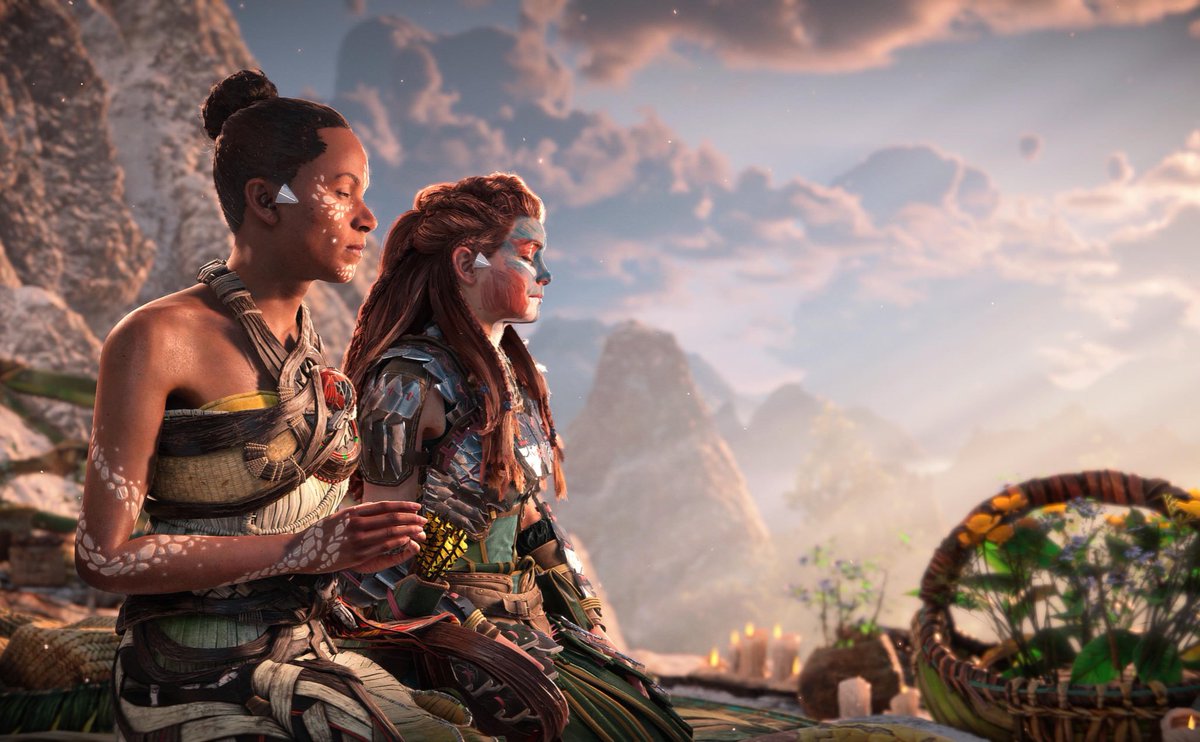 TheKavernacle's tweet photo. Just finished Horizon FW! Best game I’ve played in a long time - imo big improvement in pretty much every way from the first game. I preferred the main narrative too which I know everyone didn’t https://t.co/lHsU9Vvycy