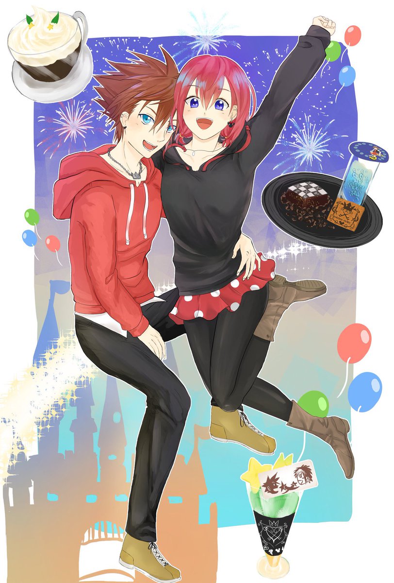 toki_desu2's tweet image. 大変大遅刻なのですが今年も開催ありがとうございます…🥲✨️忙しくて過去絵で申し訳ないのですが今年は参加したく……っ！！！🙏🙏🙏
空海サイコーー！！！❤💖
 #sokaiweek2022  #ソラカイウィーク2022