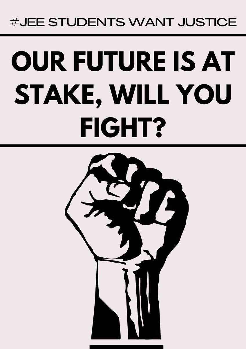 Raushantheraudy's tweet photo. #JEEAspirantsFutureMatters https://t.co/cH5MQhZy36