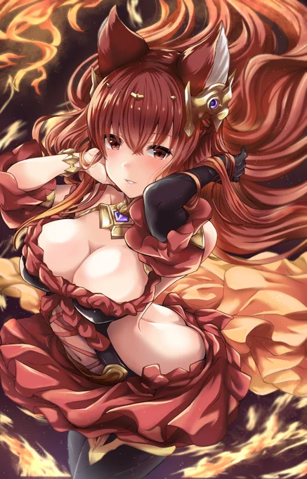 アンスリアちゃん💃 #グラブル 