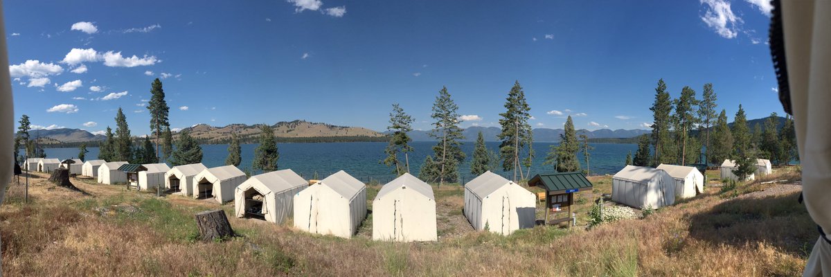 Our first day on #MelitaIsland was fantastic! It has been a perfect evening. #Lightning is now flashing to the east over the #MissionMountains &amp; we expect some rain &amp; wind to enter the area by morning. #mtwx #FlatheadLake 
<a href="/NWSMissoula/">NWS Missoula</a> <a href="/NWSGreatFalls/">NWS Great Falls</a> <a href="/MontanaCouncil/">Montana Council</a>