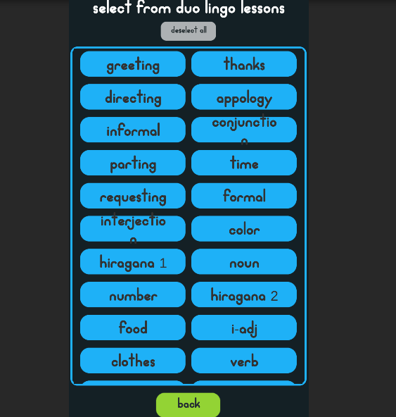 HeatherElroyART's tweet photo. BAM!!!! Its ugly but they're populating themselves now so I don't have to. YUH! #BabyProgrammer #GameDev #UnityDev #CSharp #FlashCardGame #JapaneseLanguageLearning #DuoLingo #Coding #GameDevelopment https://t.co/njpga3vr7j