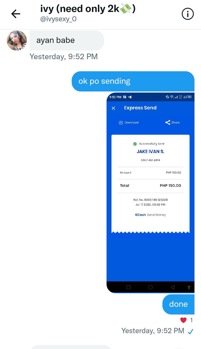 Bryan13294682's tweet photo. scammer allert
#alterpinay #AlterBookings #alterscam #alterph #alternewbie https://t.co/fMv8uAMi5Z