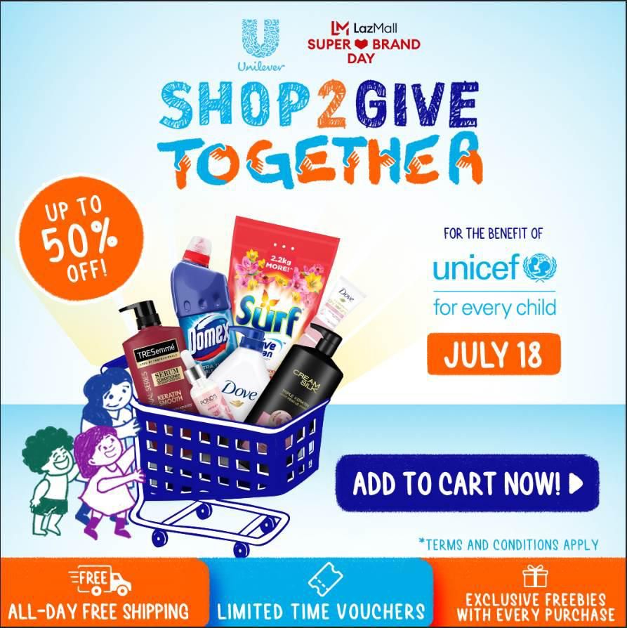 reallyrational's tweet photo. If you need to buys some groceries, do it today on @LazadaPH ๐
All proceeds will go to the @DepEd_PH ALS support of @unicefphils ๐
#Shop2GiveTogether ๐ https://t.co/f3U3fPgvzi