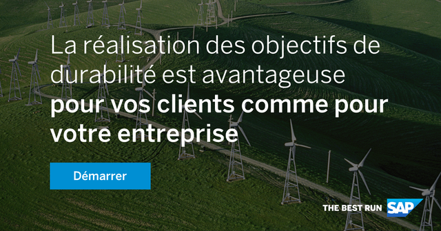 Faites de la durabilité un élément essentiel de l'ensemble de votre chaîne logistique, de la conception des produits au recyclage, grâce aux solutions SAP. 👉 Lire le rapport pour en savoir plus. #Industriedufutur bit.ly/3oaElGX