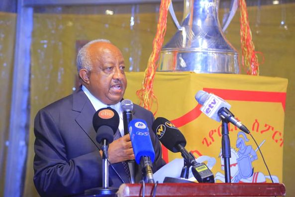 AddisYouth's tweet photo. በ2014ዓ.ም ኢትዮጵያ ቤት ኪንግ ፕሪሚየር ሊግ ሻምፒዮና በመሆን ድል የተቀዳጀው የቅዱስ ጊዮርጊስ ስፖርት ክለብ ዛሬ የዕውቅናና የሽልማት መርሀ ግብር አካሄደ ።
ሀምሌ 05 / 2014 ዓ.ም አዲስ አበባ ። https://t.co/vH5TymD6DY