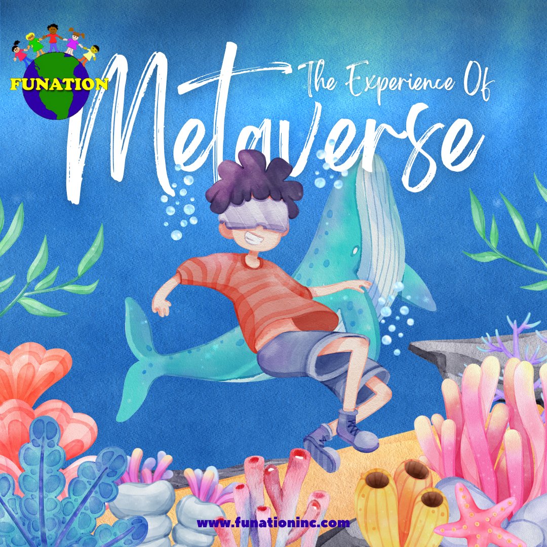 Funationlessons's tweet image. What do you think about the Metaverse with kids?