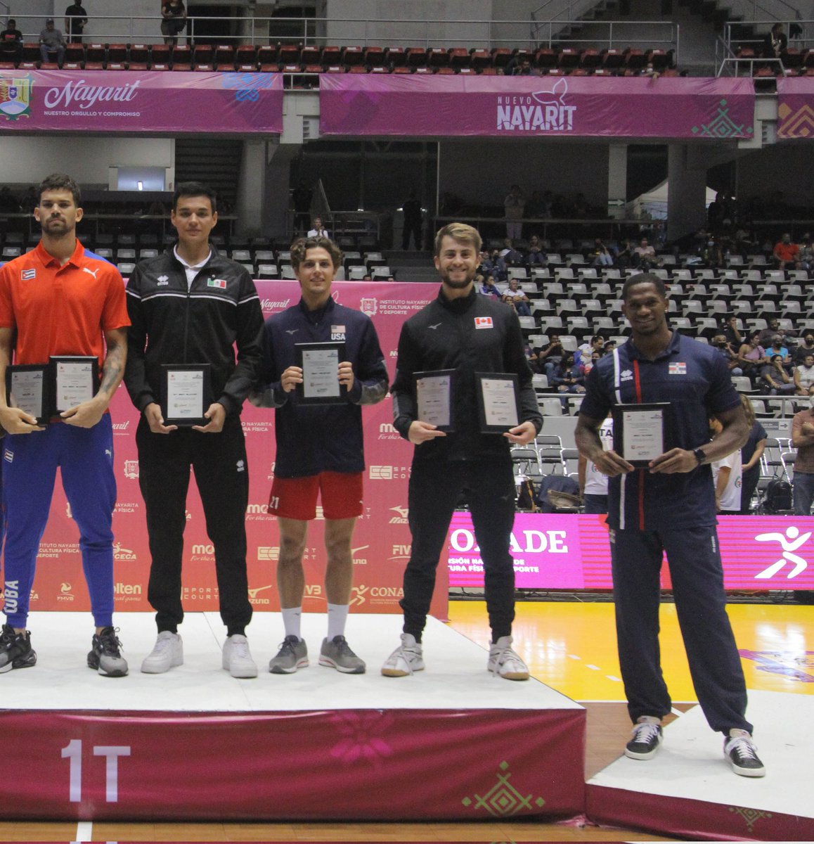usavolleyball's tweet photo. The U.S. Men 🇺🇲 are bringing home the bronze 🥉 from the Pan Am Cup Final 6! Mason Briggs is named Best Reciever.

Story and stats | https://t.co/CBXL9TGbKt https://t.co/X0CdiU476N
