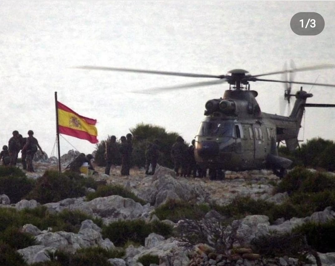 Hoy se cumplen 20 años de la toma del islote perejil por las tropas españolas
