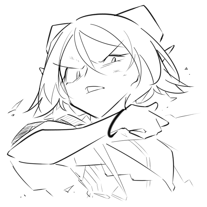 落描きイフリータ 