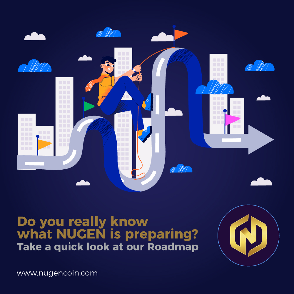 Know the potential of NUGEN, the future is full of amazing things
Click here: nugencoin.com/#roadmap

#Nugencoin #Blockchain #Nugenroadmap #Ethereum #invest #Entrepreneur #Altcoins #Trade #blockchaintechnology #trading #business #success #BSC #nugencommunity #nugencoinroadmap