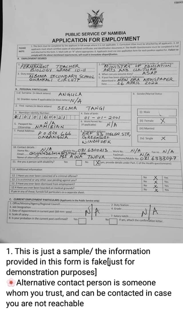 Ndf Application Form 2023 - Printable Forms Free Online