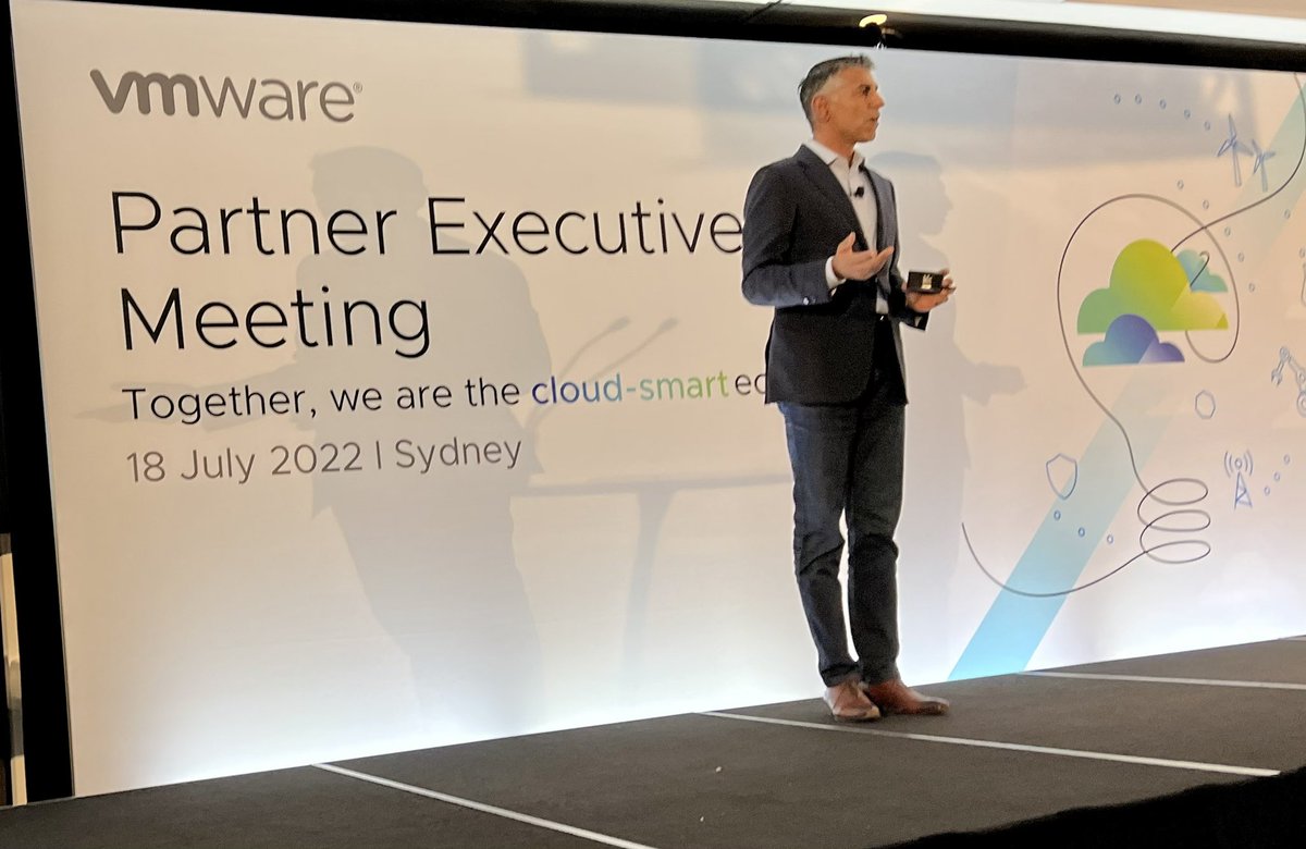Great partner session with <a href="/VMware/">VMware</a> and <a href="/sumit_dhawan/">Sumit Dhawan</a> in Sydney today. Thank you for inviting us at to discuss accelerating transformation with <a href="/GoogleCloud_ANZ/">Google Cloud ANZ</a>