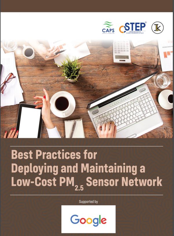 Planning to establish a low-cost sensor (LCS) network? 

📢Understand the best practices involved in establishing and maintaining LCS network.

Check out our publication here👇
cstep.in/publications-d…

<a href="/CSTEP_India/">CSTEP</a> <a href="/ILK_labs/">ILK Labs</a> 
Supported by <a href="/GoogleIndia/">Google India</a>

#LowCostSensors #AirQuality