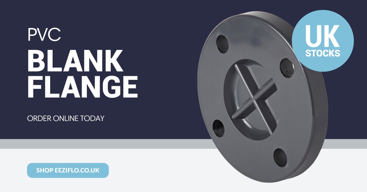 eeziflo offers high quality NP10/16 Blank Flanges in both inch and metric standards. Blank Flanges are used in conjunction with a stub flange or a full-face flange to blank the end of a line off.

ow.ly/wllo50JQvbZ