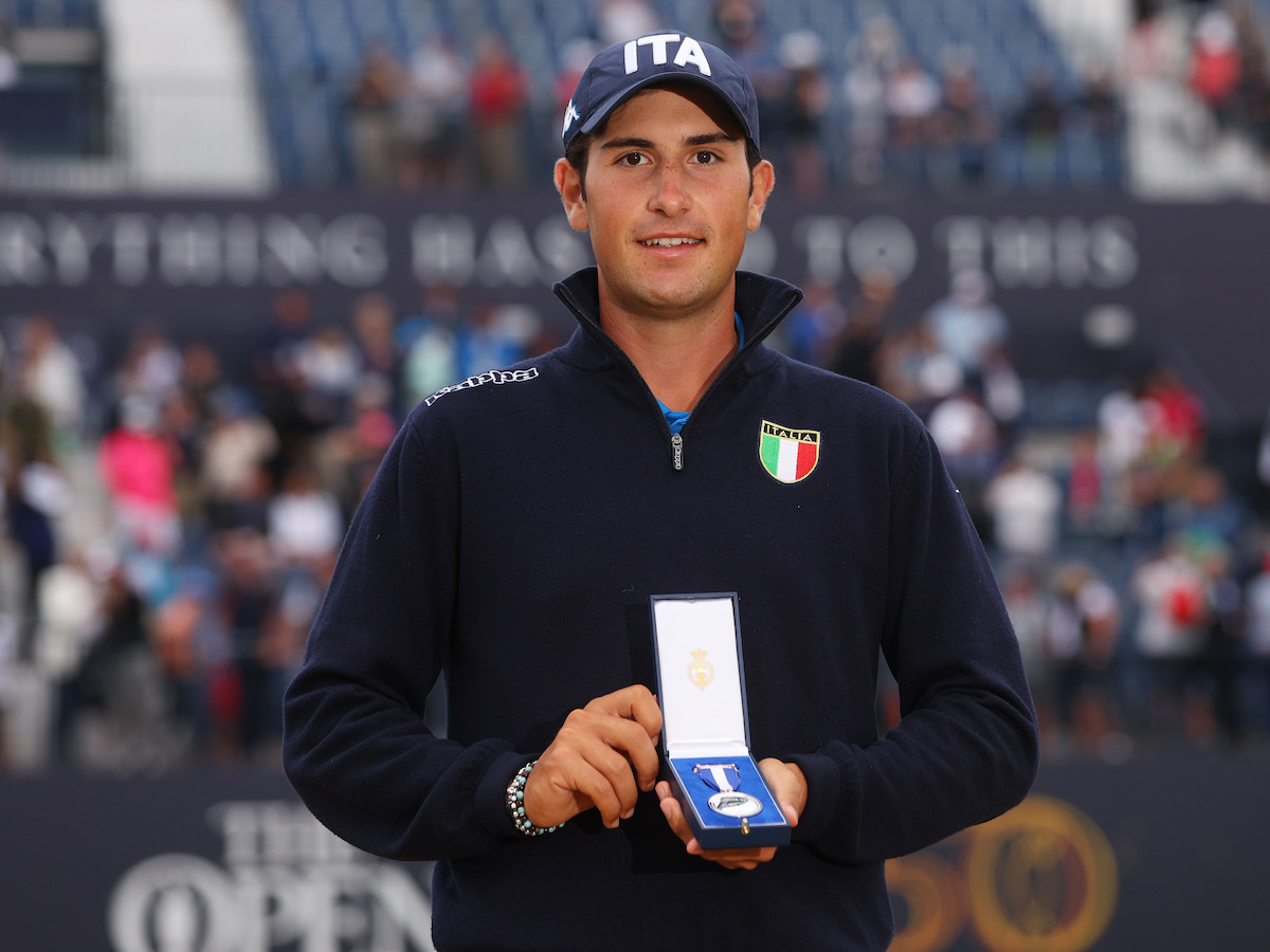 GolfeTurismo's tweet photo. The Open: Filippo Celli conquista la Silver Medal - #GareGolf #InPrimoPiano - La Redazione - https://t.co/aCnaDDN96r https://t.co/aKrv1miCfU
