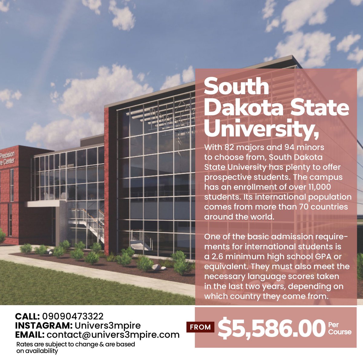 univers3mpire's tweet photo. Offers available to all international students
Ranging from slashed tuition fee to discounts. 
We're available to help you achieve your academical ambitions.

Read out to us @univers3mpire https://t.co/IaBsOrUoVW
