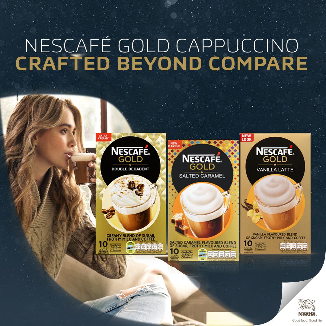 NESCAFÉ South Africa on Twitter "Take comfort in the indulgence and