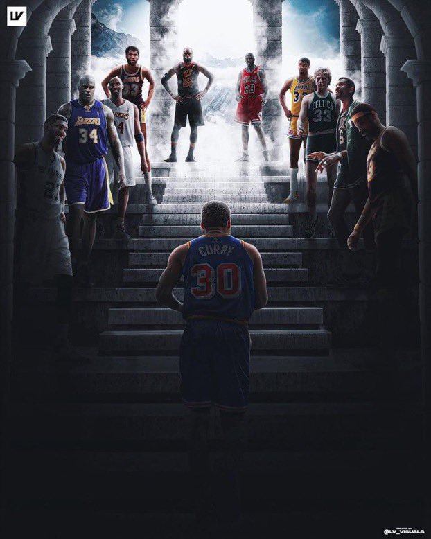Can’t talk about NBA history without mentioning the greatest shooter ever 

4 x Champion
2 x MVP 
1 x FMVP
8 x All Star
1 x All Star MVP
4 x 1st team All NBA 
3117 3 pointers made 

Revolutionized the game 🤷