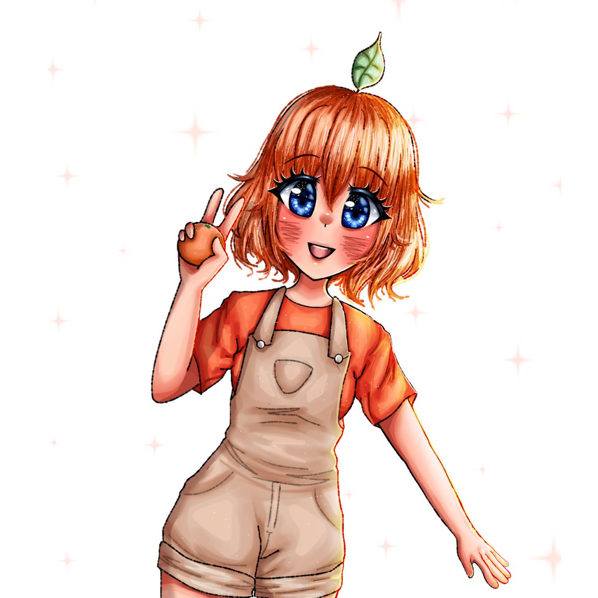 _crystalspace_'s tweet photo. Artfight attack on @ Anzuneki 🍊✨ #animeart #digitalart #Artfight2022 #teamwither #artfightattack #commissionsopen https://t.co/kH4l8115j5