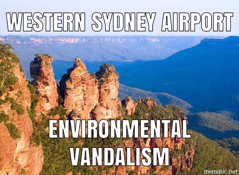 Rawsa7's tweet photo. Any government that supports building a toxic 24hr inland airport in Western Sydney in an area that already suffers 45degree heat &amp; flooding can not be serious about #ClimateAction @AustralianLabor #ClimateCrisis #auspol https://t.co/UL2acHlIdD