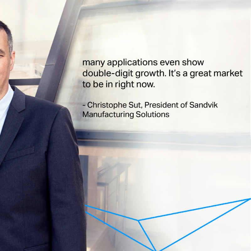 SandvikGroup's tweet photo. Digitalized manufacturing enables a closed-loop production that results in increased efficiency, less waste and improved quality. Read the interview with Christophe Sut, President of Sandvik Manufacturing Solutions.
#manufacturing #closedloopmanufacturing #machining