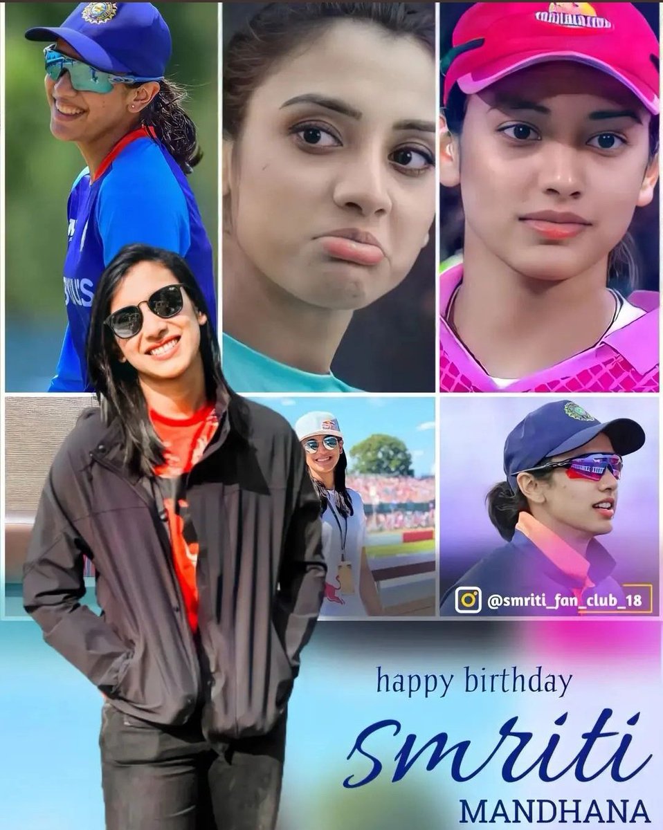 RajuPrabhasDHFs's tweet photo. Wish You Very Very Happy Birthday To You Smiling Queen In The World...🎉
@mandhana_smriti

#SmritiMandhana
#HappyBirthdaySmritiMandhana https://t.co/iPBiBjdg51