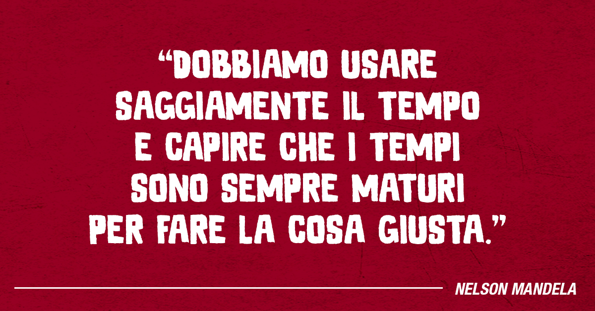 altromercato's tweet photo. Ogni giorno puoi decidere di migliorare il mondo con le tue azioni. La scelta è tua.

#NelsonMandelaDay https://t.co/fGCMzRCoA1