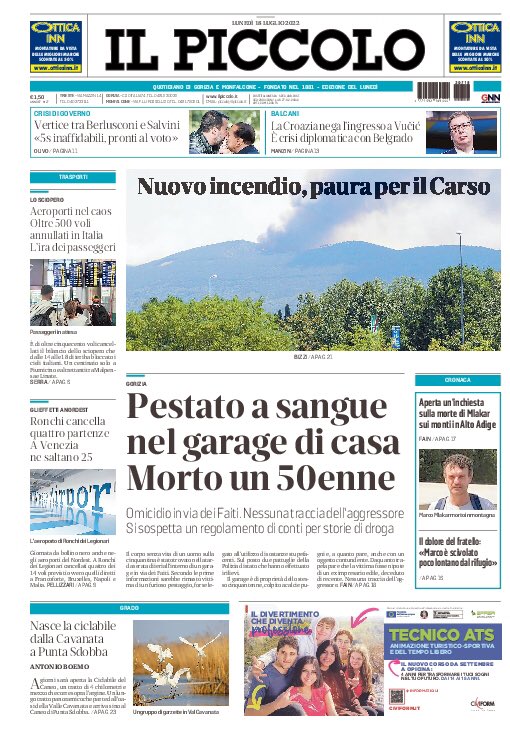 TgrRaiFVG's tweet photo. Le prime pagine dei quotidiani del Friuli Venezia Giulia https://t.co/LI8YRFqR1e