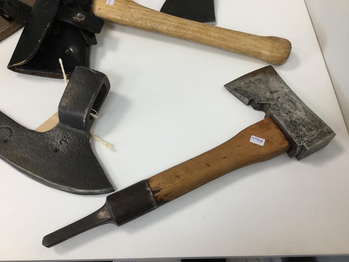 oldschooltools's tweet photo. Some new arrivals have just landed from the continent, watch out for them going up on our website soon https://t.co/9I4DRH64HR #axes. #firemans #oldtools https://t.co/U1NFna7HBq