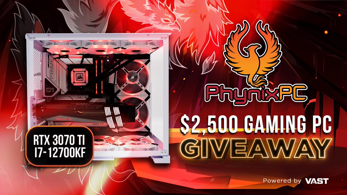 PHYNIXPC's tweet photo. 💻 If you're from the US and would like to throw your name in for a free shot at our $2,500 #PC #giveaway, we'll be drawing the winner in just 2 weeks!

To enter, perform these actions via the link below:

👉 Retweet + Like this post!
👉 Follow @PHYNIXPC 

https://t.co/y0fdFd3UBV https://t.co/H2C9Z4N0BX