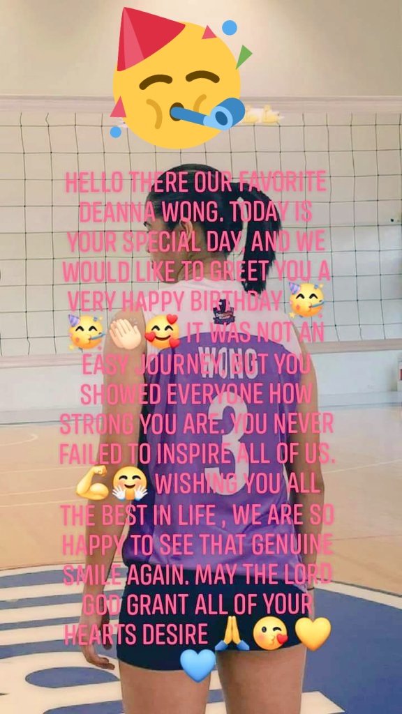 djloyalist's tweet photo. HBD our Deannawongst💙💛 https://t.co/fSBwAXtjLz