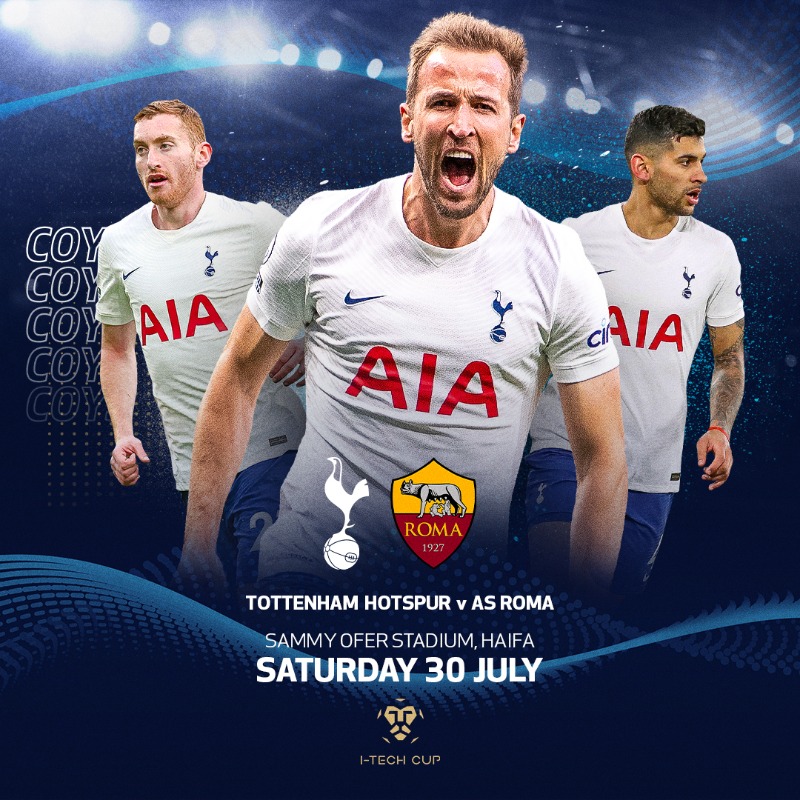 GDbroker4U's tweet photo. ** Hospitality: Tottenham vs. Roma **

👉🏽 Saturday 30th July
⏰ 19:15 | Sammy Ofer Stadium
📍 Haifa, Israel

Contact me today for all ticket and hospitality options!!

#COYS #spurs #roma #hospitality #itechcup https://t.co/rOdJhPAjRO
