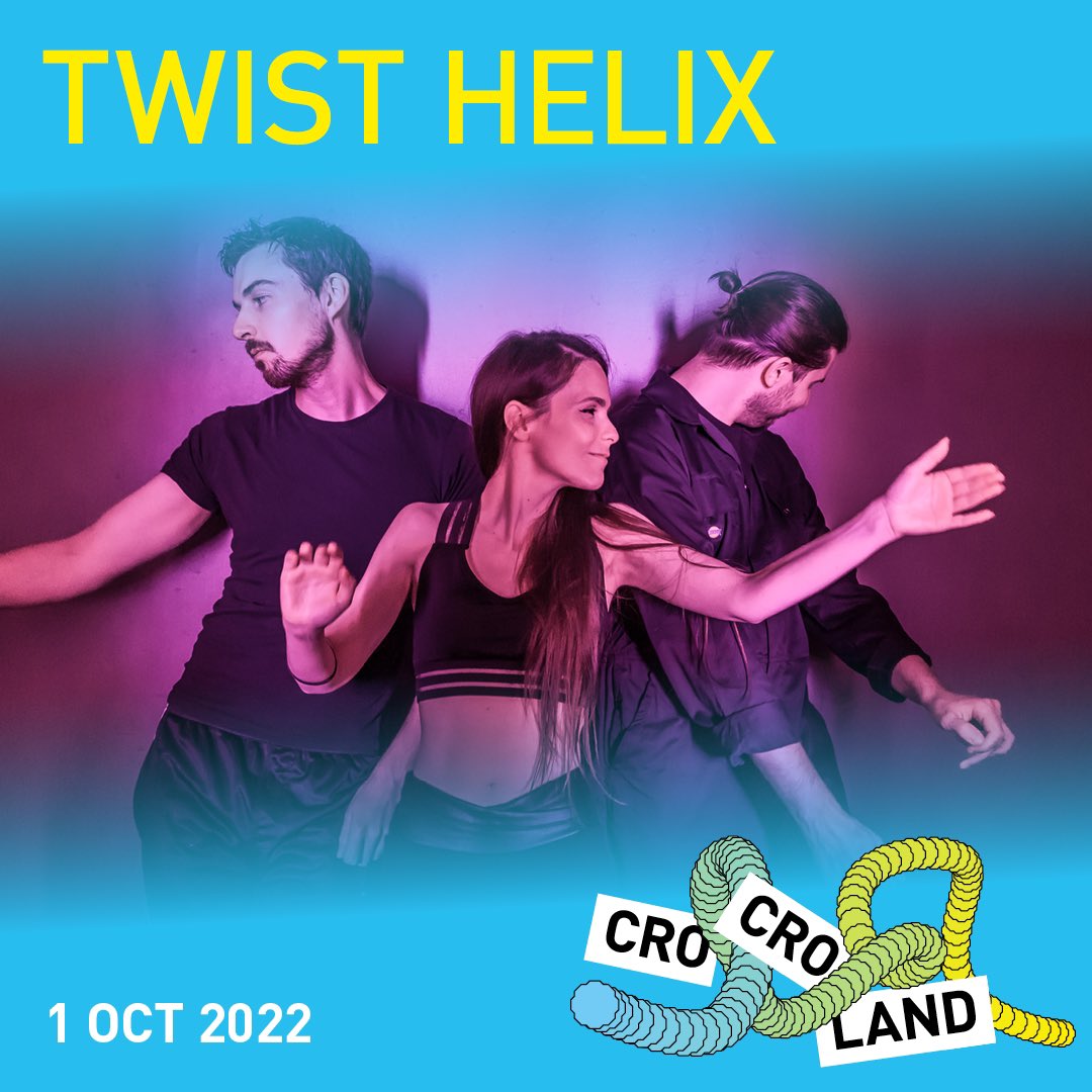 CroCroLand (@crocroland) on Twitter photo Newcastle’s <a href="/twisthelixband/">Twist Helix</a> are confirmed for this years #crocrolandfestival in #croydon this Oct. Producing huge sounds & songs that stay in your head for days, this euphoric electronic trio are unmissable!
40 bands x3 stages!
Get a ticket now: crocroland.co.uk Newcastle’s <a href="/twisthelixband/">Twist Helix</a> are confirmed for this years #crocrolandfestival in #croydon this Oct. Producing huge sounds & songs that stay in your head for days, this euphoric electronic trio are unmissable!
40 bands x3 stages!
Get a ticket now: crocroland.co.uk