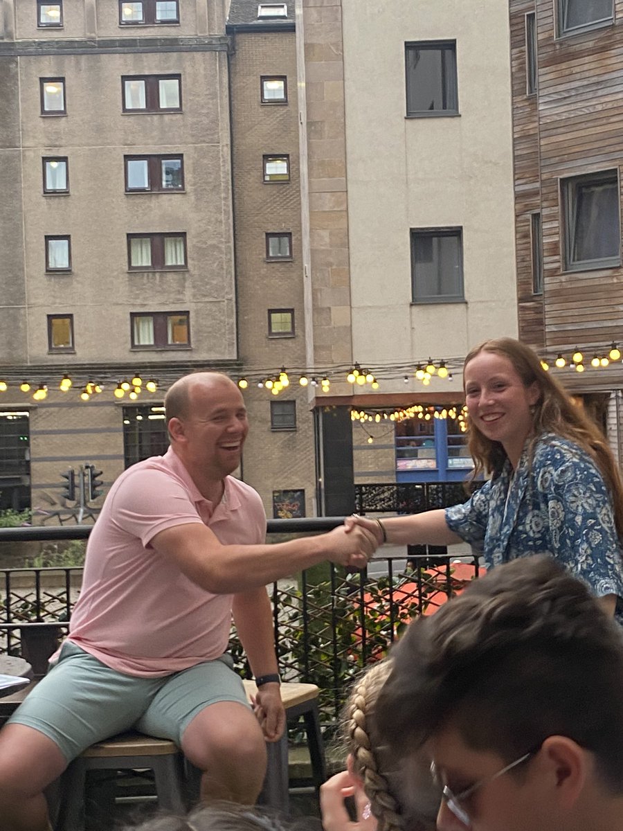 CgsDept's tweet photo. Time for awards. #Tripsover #Edinburgh #CGSedtour https://t.co/TEsaD8orfM