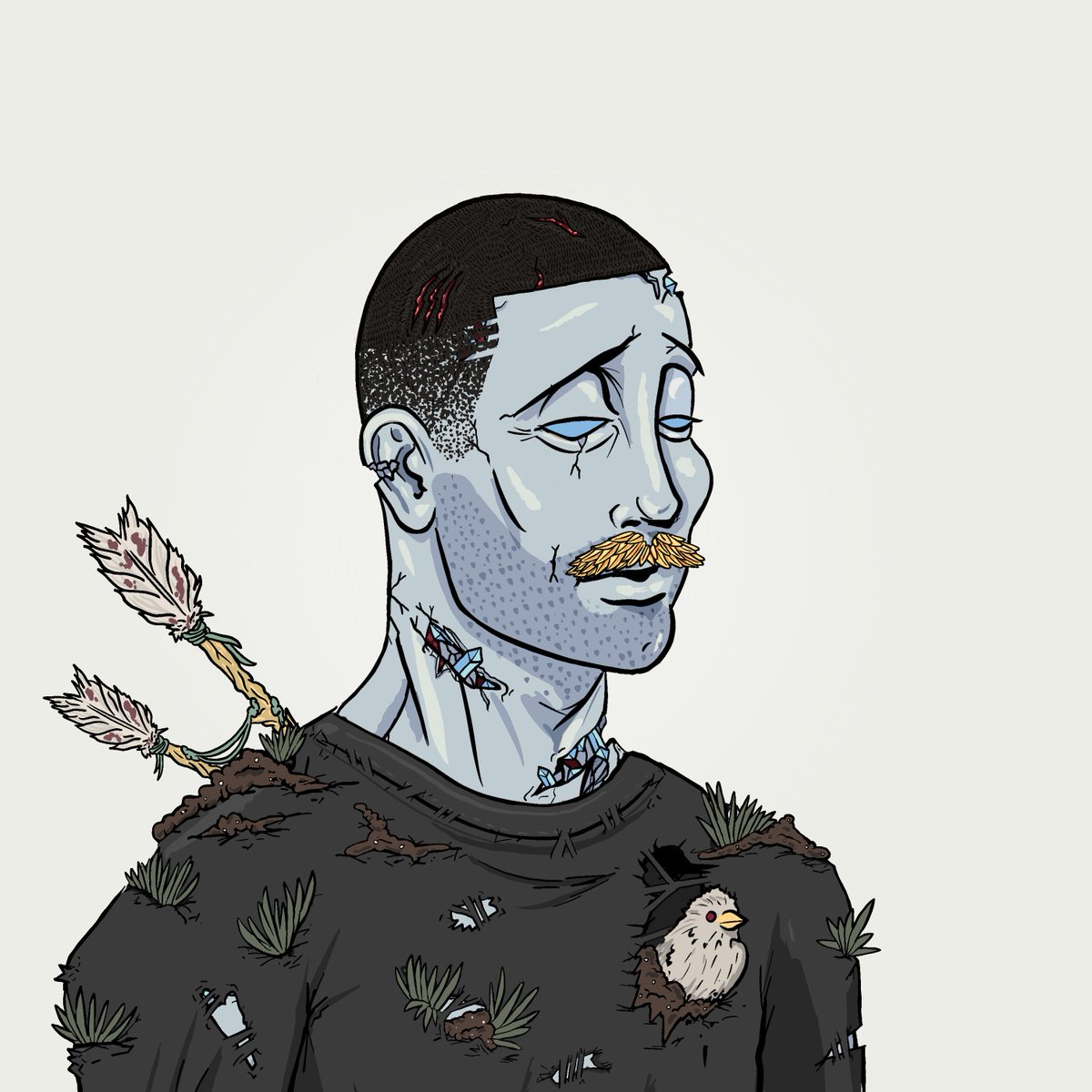 Mircathor's tweet photo. If i am in, i should be all in. 
Finally deaded my @DeGodsNFT  , took a while i know. 
Check out that stashe tho. Crisp. https://t.co/6PvaIql78u