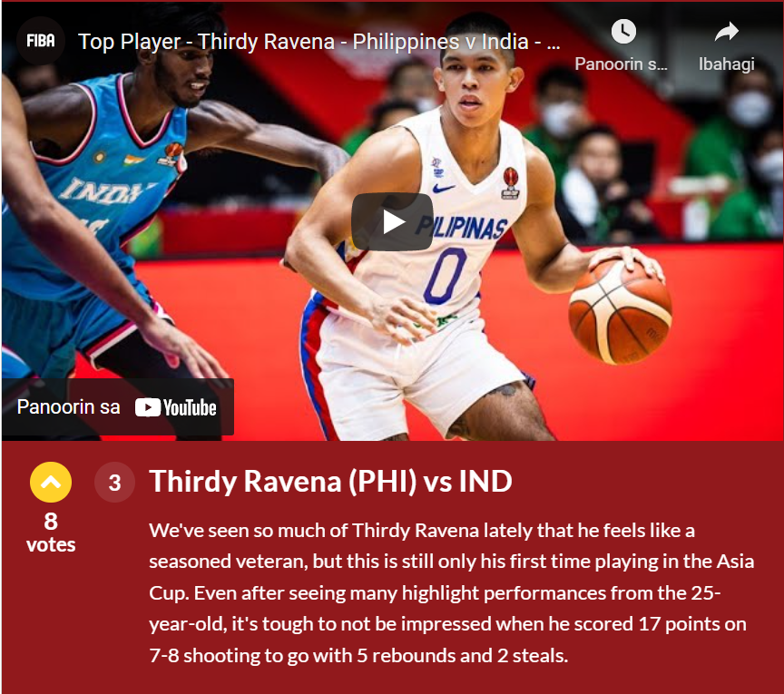 let's vote for <a href="/ThirdyRavenaaa/">Thirdy</a>!! 

#FIBAAsiaCup