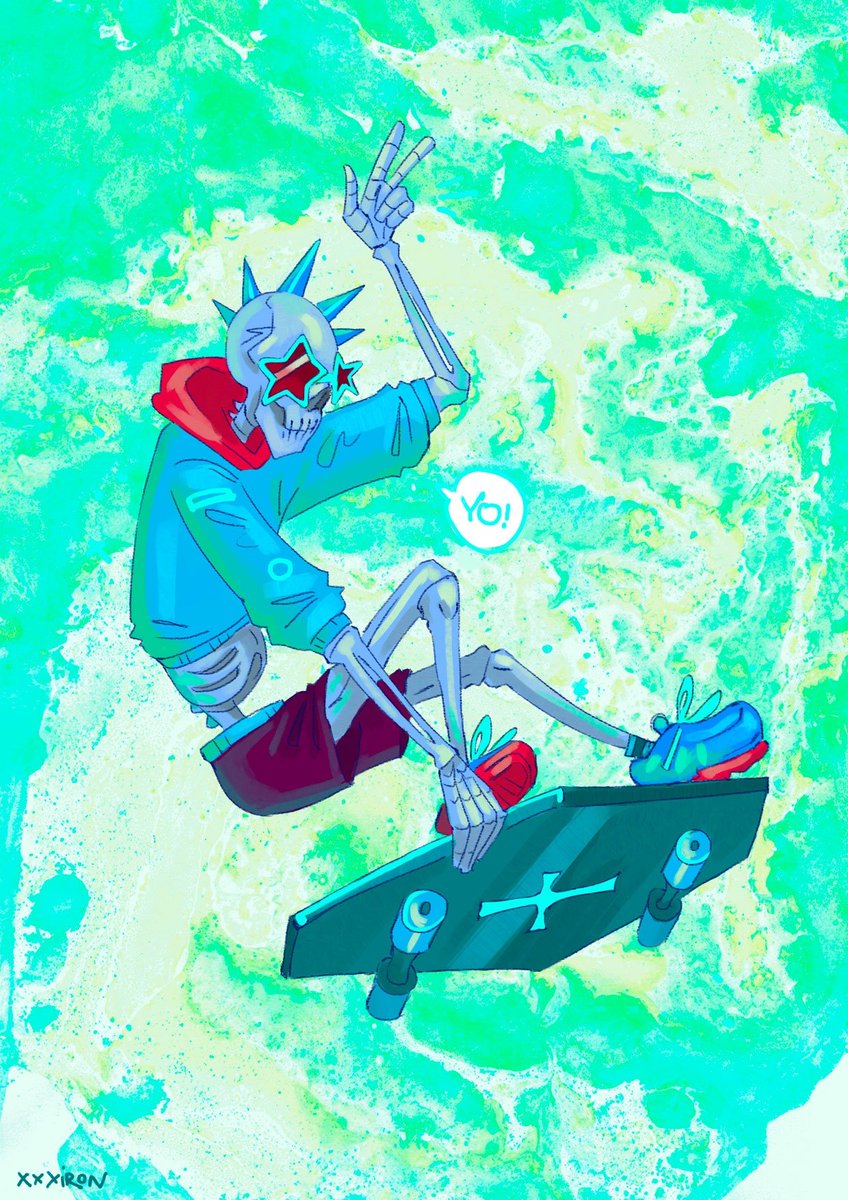 huichno's tweet photo. 💀✌
#art #skeleton https://t.co/GhtgAi1KLr