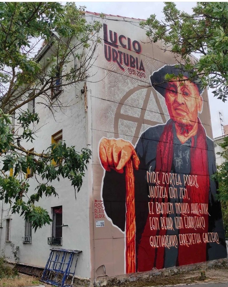 Tal día como hoy 18 de julio de 2020 nos dejaba el compañero Lucio Urtubia,honor y gloria, "hay más delito en crear un banco q en robarlo" "tuve la suerte de nacer pobre para perder el respeto a lo establecido"