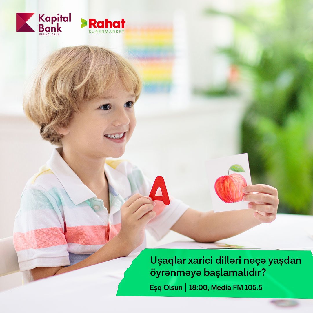 Uşaqlar xarici dilləri neçə yaşdan öyrənməyə başlamalıdır? Öz təcrübələrinizlə bölüşün.