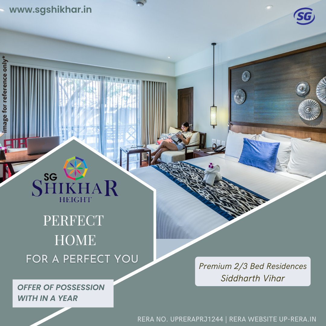 sgestatesltd's tweet photo. Live a perfect life in your dream abode with comfort and convenience.

Visit- https://t.co/V4d3v72rGs
RERA No.- UPRERAPRJ1244
RERA Website- https://t.co/q8qkNTm9eW

#perfecthome #brilliantdesign #luxuryliving #SGShikharHeight #SiddharthVihar #SGEstates #RealEstate #Ghaziabad https://t.co/70wNDQB2Rg